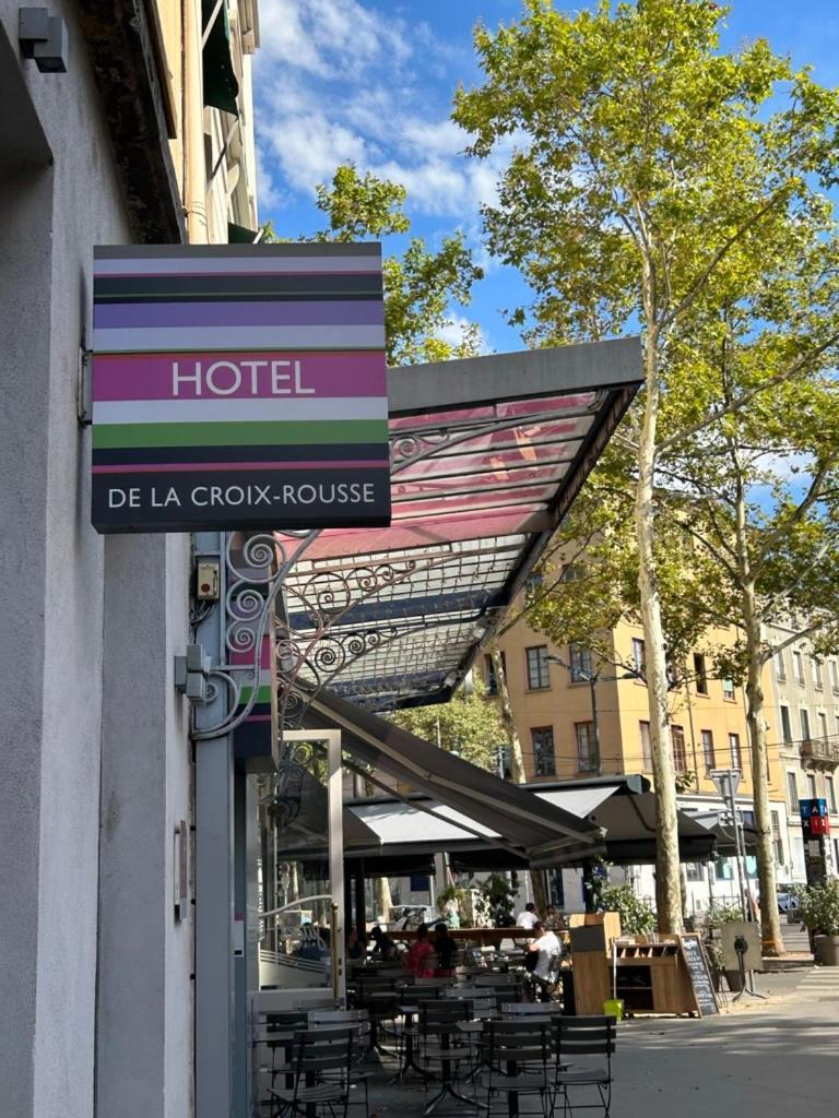 Hotel De La Croix-Rousse Лион Екстериор снимка